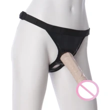 Набор из трусиков и насадки Vac-U-Lock 8 Classic Dong Ultra harness 20х4.5 см.: Для кого Для женщин