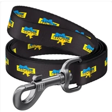 Поводок для собак нейлоновый WAUDOG Nylon рисунок "Дом" S Ш 15 мм Дл 122 см (340-0230): Тип Поводок