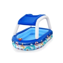 Бассейн семейный Bestway 213-155-132 см 54370: undefined undefined