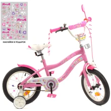 Велосипед дитячий 2-х кол. 14д. Profi Y14241 Unicorn (pink): Тип 2х колісний велосипед