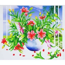 Картина по номерам с алмазной мозаикой TK Group Цветы 40х50 см (B 70543): Производитель TK Group