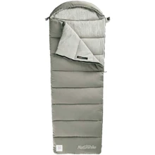 Спальный мешок Naturehike M400 NH20MSD02 1°C правый зеленый: Тип одеяло с капюшоном