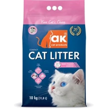 Наполнитель Akcat Compact cat litter бентонитовый детская присыпка 10кг 11.8л (AKMN003): Вид Глиняный