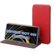 Чехол для телефонов BeCover Book Exclusive Red for Infinix Hot 40i (X6528B) (711230): Совместимость Infinix Hot 40i (X6528B)