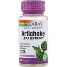 Solaray Artichoke Leaf Extract 300 mg Экстракт из листьев артишока 60 капсул: Форма выпуска Капсулы