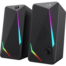 Акустическая система Redragon Waltz GS510 LED USB Black (78144): Формат акустики 2.0