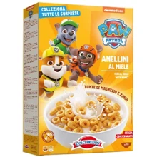 Сухой завтрак Dolci Preziosi Paw Patrol злаковые кольца с медом 375 г (8023637000207): undefined undefined