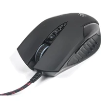 Мышь A4 Tech Bloody Neon XGlide (Black): Интерфейс подключения проводная USB
