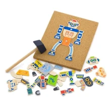 Набор для творчества Viga Toys Деревянная аппликация Робот (50335): Производитель Viga Toys