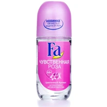 Fa Deodorant Pink Passion 50 ml Антиперспирант-ролик Чувственная роза: Назначение От запаха