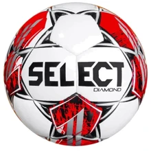 М'яч для гри Select DIAMOND v23 футбольний Біло-червоний Уні 5 (085436-127): Вид Футбольные