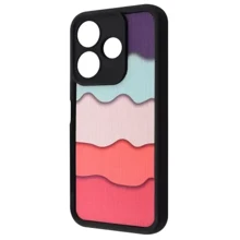 Чехол для телефонов WAVE Artfull Case Colorful Waves for Xiaomi Redmi 13 4G / Poco M6 4G / Note 13R: Совместимость Xiaomi Redmi 13 4G / Poco M6 4G / Note 13R