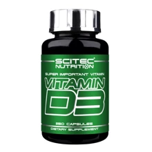 Scitec Nutrition Vitamin D3 250 caps: Форма випуску Капсулы