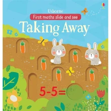 First Maths Slide and See: Taking Away / Вчимося відніманню у саду: Виробник Usborne