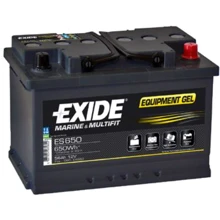 Автомобільний акумулятор AGM Exide ES650: Ємність, Ач 56