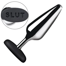 Анальная пробка Master Series Butt Slut Metal & Silicone Butt Plug - Silver: Для кого Унисекс