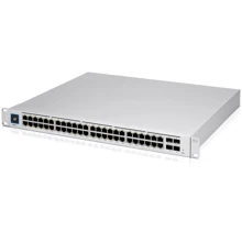 Сетевой коммутатор Ubiquiti USW-Pro-48: Порты только Gigabit Ethernet (10/100/1000)