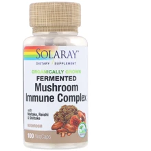 Solaray, Maitake Mushroom, 600 mg, 100 Veggie Caps (SOR-01378): Форма выпуска Капсулы