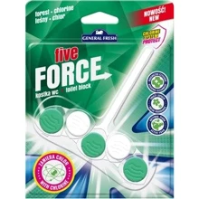 Блок General Fresh для унитазов Five-force ароматический с хлором 50 г Лесной (5900785171030): Производитель General Fresh