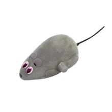 Заводна іграшка для котів Flamingo Wind UP Mouse миша на коліщатках сіра 6 см: undefined undefined