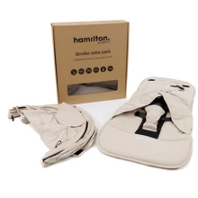 Набір текстилю до візка Hamilton by Yoop X1 Plus Cream White (65078): Виробник Hamilton