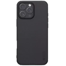 Чехол для iPhone Nillkin Matte Magnetic Pro Black for iPhone 16 Pro Max: Цвет черный
