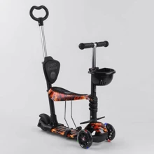 Самокат Best Scooter черный (17334): Количество колес 3