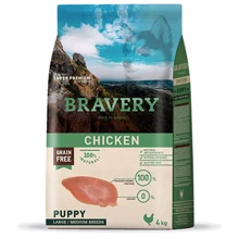 Сухой корм Bravery Chicken Puppy Large/Medium с курицей 4 кг (6756 BR CHIC PUP L_ 4KG): Тип Сухой корм