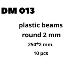 Набор DAN models Профиль круглого сечения 250x2.0 мм, 10 шт. (DAN013): Производитель DAN models