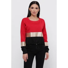 Свитшот FashionUp KF-1802D-42 42 красный: Сезон Демисезон