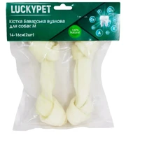 Лакомства Lucky Pet Кость Баварская узловая №3 M 14-16 см 2 шт (551917): Производитель Lucky Pet