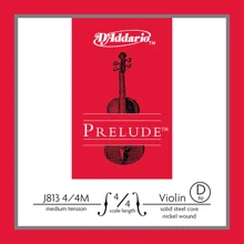 Струна D`ADDARIO J813 4/4M Prelude D 4/4M: Назначение Для скрипки