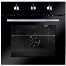 Духовой шкаф электрический MILANO BO 605 BLACK GLASS: Объем, л 60