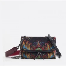 Жіноча сумка через плече Desigual чорна (8445110228371): Стать Женский