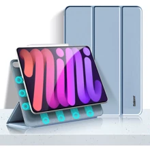 Аксесуар для iPad BeCover Case Book Magnetic Light Blue (706839) для iPad mini 6 2021: Колір блакитний