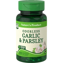 Piping Rock Odorless Garlic & Parsley, 100 Softgels: Форма выпуска Капсулы
