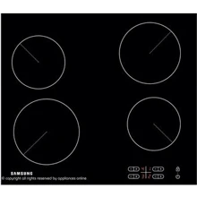 Варочная поверхность электрическая Samsung C61R2AEE: Размеры для встраивания 56 x 49 см