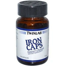Twinlab Iron 18 mg Железо 100 капсул: Тип Железо