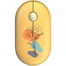 Мышь 2E MF300 Flora Poppy Silent WL BT Yellow (2E-MF300WFLORAYW): Интерфейс подключения Bluetooth, Wireless