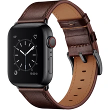Аксессуар для Watch Top Genuine Leather Bank Dark Brown (BLAP181266) for Apple Watch 42/44/45/49mm Ultra: Производитель Lunatik