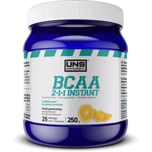 Аминокислота для спорта UNS BCAA 2-1-1 Instant 250 g /25 servings/ Orange: Вкус Апельсин