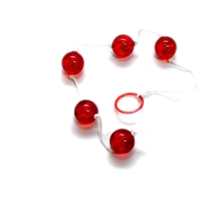 Анальные шарики Clear Anal Beads Large, 2.0 см: Для кого Унисекс