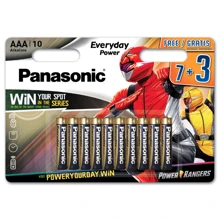 Panasonic AAA LR03 Everyday Power 10шт Power Rangers (LR03REE/10B3FPR): undefined undefined