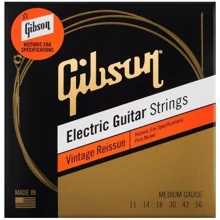 Струна для гитар Струны для электрогитар GIBSON SEG-HVR11 VINTAGE REISSUE 11-50 MEDIUM: Тип Комплект струн