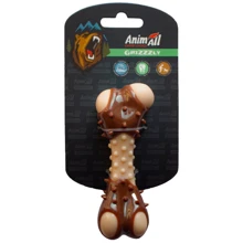 Іграшка AnimAll GrizZzly 9833 кісточка з ароматом м'яса 11.7х4.7х4 см PS05023 коричнева (149153): Виробник AnimAll