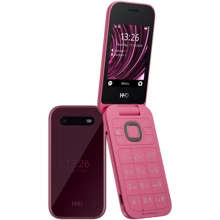 Мобильный телефон HMD 2660 4G FLIP Dual Sim Red (UA UCRF): Дисплей 2.8" (240x320) + 1.77"