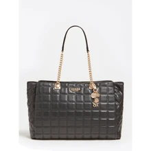 Жіноча сумка тоут Guess Kamina Girlfriend Tote чорна (HWVS8111230-BLA): Стать жіночий