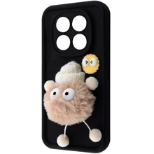 Чохол для телефона Mobile Case Pretty Things Black/Fluffy White for Xiaomi Redmi Note 14 Pro 5G / Poco X7: Сумісність Xiaomi Redmi Note 14 Pro 5G / Poco X7