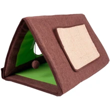 Будиночок для котів Flamingo 3in1 Deluxe 3в1 50х30х28 см (44245): undefined undefined