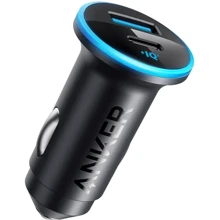 Зарядное устройство ANKER Car Charger USB+USB-C PowerDrive PD+30W+22.5W Black (A2735G11): Особенности USB-C, Быстрая зарядка, Power Delivery (PD)